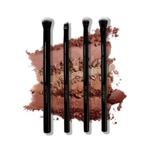 LAURA GELLER NEW YORK Shadow Skills Eyeshadow Professional Vegan Makeup Brush Set | Apply Eyeshadow & More – Pack of 4