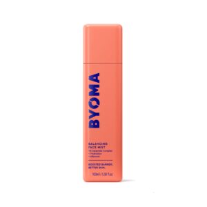 BYOMA Balancing Face Mist – pH Balanced Face Toner with Ceramides, Probiotics & Allantoin – Alcohol Free Toner Spray – Balance, Soothe & Refresh Throughout The Day – 3.38 fl. oz