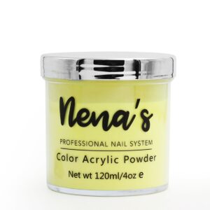 Nena’s Superior Sculpting Powder Professional Acrylic Nail System wide color palette 4.0 oz (199)