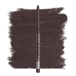 NYX PROFESSIONAL MAKEUP Vivid Rich Mechanical Eye Pencil, Vivid Rich Mechanical, Creamy Retractable Eyeliner – Smokin Topaz, Brown Eyeliner