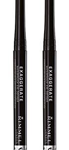 Rimmel Exaggerate eye definer, noir, 2 Count