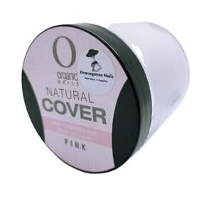 Organic Nails Acrylic Cover Pink 5oz (140grms) polymer powder