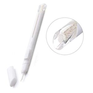 Nail Art Bullion Caviar Beads Pen,0.8mm Nail Beads Dotting Bullion Pen>Nail Art Bullion Beads Pen>Beautiful and Charming Nail Art Dotting Pen>Nail Rhinestone Picker Beads Picker Dotting Pen (silver)