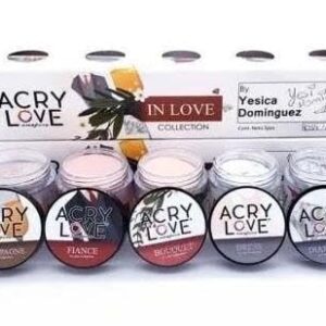 Acry Love Nails In Love acrylic polymer powder collection multicolor