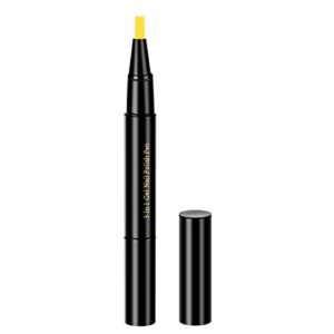 npkgvia Nail Enhancement Tools 3D Paint Pen Nail Tracing Point Flower Pen Nail Brush DIY Nail Polish Pen 8ml Nail Stencil (P>One Size)