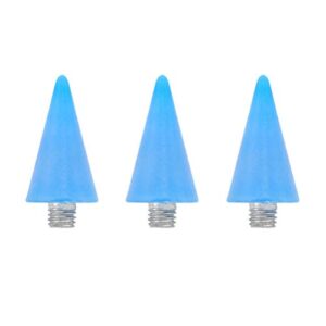 Lurrose 3 Pieces Picker Dotting Pen Nail Art Rhinestones Picker Wax Pencil Manicure Art DIY Decoration Tool