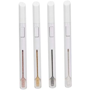4pcs Nail Art Dotting Pen Rhinestone Pickup Tool Nail Painting Pen DIY Decoration Dotting Pen Professional Nail Art Accessories Manicure Tools for Home Salon Use(1.2mm)