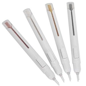 Nail Art Dotting Pen, 2800pcs Steel Balls Gold Dotting Pen Rose Gold Dotting Pen Nail Painting Pen, Professional for Manicure Tools(0.8mm)