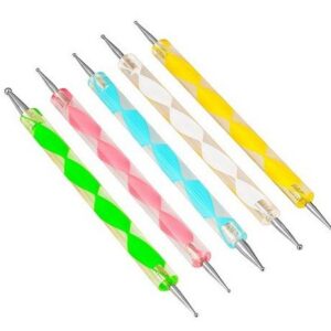 5 Pcs Nail Art Design Dotting Pen Set