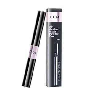 Chrome Nail Pen Vcedas Acrylic Powder Laser Effect Air Cushion Magic Mirror Powder Pen for Nails (Pink)