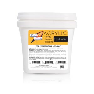 BangBang Acrylic Powder – French White – 10 lbs