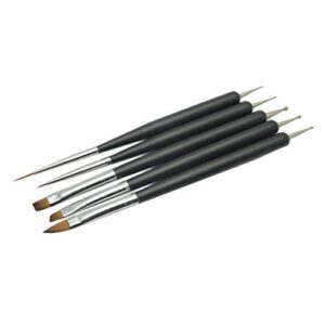 5pcs Set Manicure Pen Nail Art Drill Pen Nail Art Pen Nail Brush Nail Carving Pen