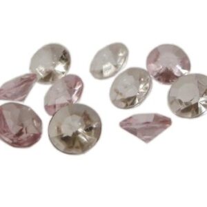 Mini Acrylic Diamonds 6.3 oz Pink