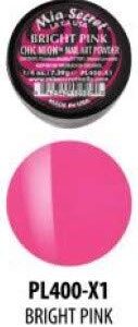 Mia Secret Nail Art Powder Chic Neon Collection – .25 oz (Bright Pink)