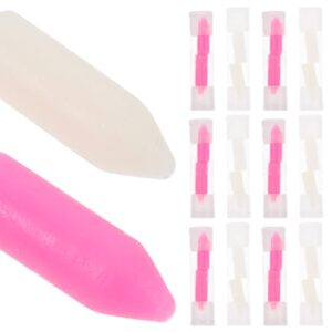 minkissy 12pcs Drill Pen Replacement Wax Miss Paste Drill Replaceable
