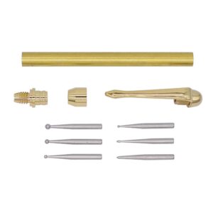 RI ZHENG RZ-PK548#6-G, DIYKITSMALL, Gold Nail art dotting pen kits, Woodturning Kit