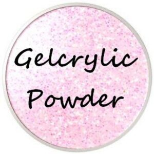 SHEBA NAILS Gelcrylic Acrylic Powder – 1OZ. – Glitterize Galaxy Pink