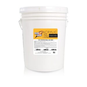 BangBang Acrylic Powder – Ombre White – 25 lbs