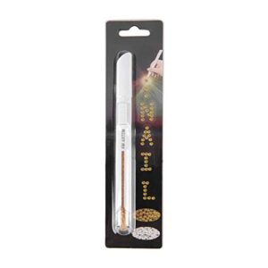 Taidda Bullion Pen>Bullion Pen Nail Art Bullion Pen Metal Beads Dotting Painting Drawing Pen DIY Manicure Decorations for Artificial Nails