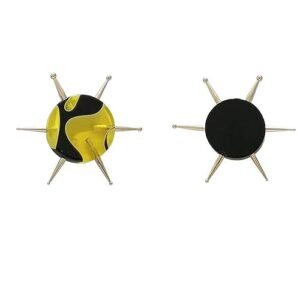 thanksky 2PCS 6 Head Nail Art Dotting Tools, 6 Sizes Circular Nail Drill Point, Point Drill Pen, Dot Painting Drill Pen, Nail Tools
