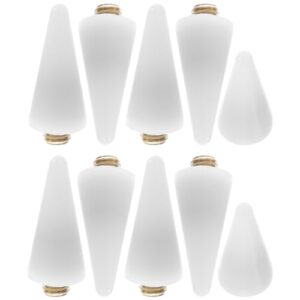 LumiLa 10pcs Wax Replacement Head Tips Nail Rhinestone Picker Nail Point Pen Head for Nail Dotting Pen to Pick Up Nail Gem Jewelry