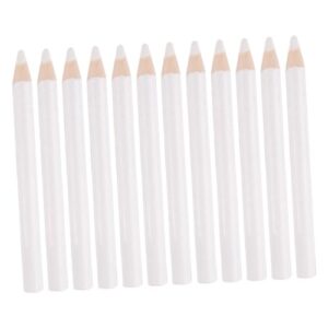 Balacoo 24pcs Nail Point Drill Pencil Rhinestones Picker Pickup Tool Resin Rhinestone Picker Wax Rhinestone Picker Rhinestone Picker Pen Nails Kits Drilling White Manicure Wood
