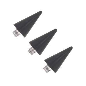 Healeved 3pcs Acrylic Dotting Pen Tip Manicure Pen Point Drill Bit Nail Art Tools for Nail Decorations Professional