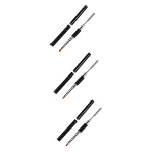FRCOLOR Pcs Double-sided Pen Nail Extended Pen for Manicure Builder Gel Acrylic Easy to Use for Home Salon