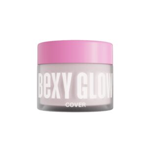 BEXY GLOW Cover Clear Acrylic Powder “Crystal Glow” – 1oz Clear Acrylic Powder Professional Acrylic Nail Extension Core Acrylic Powder French Manicure