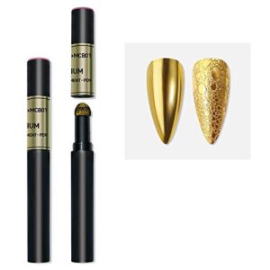 Vivid Nails Shiny Chrome Powder Nail Art Magic Nail Pen (MCB01)