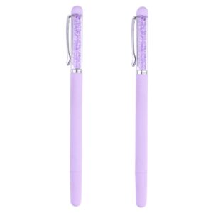 Healeved Diy Dotting Pen Rhinestones Picker 2pcs Nail Art Tool Set Nail Point Pen Mixed Tte for Home Professional Use