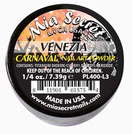Mia Secret Nail Art Powder Carnaval Collection – .25 oz (Venezia)