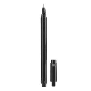 Nail Arts Graffiti Pen>Professional Portable Graffiti Pen DIY Flower Pattern Painting Drawing Black Polish Accessories for Deisgn Abstract Lines Details (Black)