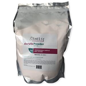 Natural Pink Acrylic Powder 3 LBS – Professional Nail Art System for Fake Nails> Natural and Nail Tips. Bulk Wholesale Format Acrylic Nail Powder