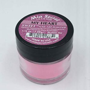 Mia Secret Professional acrylic powder Sweet Collection 1/4oz (MY HEART 1/4 OZ)