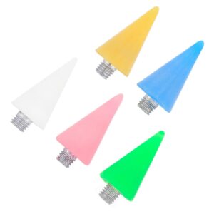 PartyKindom Diy Nail Art Tools 5 Pack Acrylic Pen Tips Replacement Pen Tips for Nail Art for Bead and Rhinestone Picker