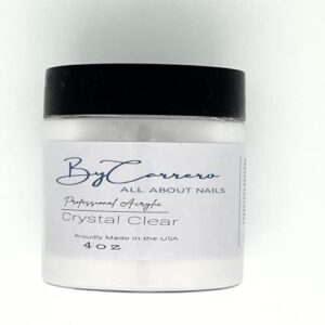 Professional Acrylic Nail Powder (Small> 1.5 oz.> Black)