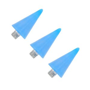 SOLUSTRE Manicure Dotting Tools Set Nail Wax Head Rhinestones Picker Nail Art Dotting Pen Tip Replacement Heads