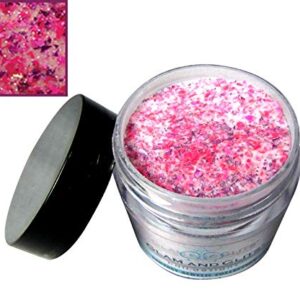 Glam and Glits Powder – Fantasy Acrylic – Flamingo #511 (1 oz)