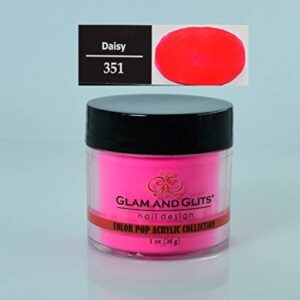 Glam and Glits Color Pop Acrylic Powder> Daisy-351> 1 oz by Glam & Glits