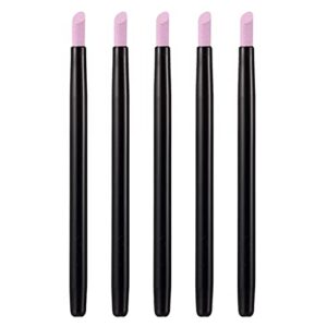 Manicure Simple Engraving Pen Nail Engraving Bluestone Bar Quartz Polishing Pen 5 Sticks