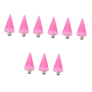 minkissy 3sets Manicure Tools Professional Nail Art Dotting Pen Rhinestones Picker Replacement Tips for Nail Art Dual-ended Wax Pencil 3pcs*3