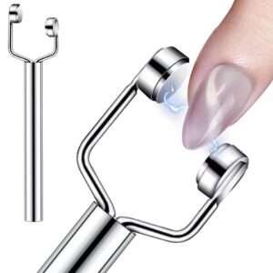 Y-Shaped Cat Eye Magnet for Nails>Strong Double-head Nail Polish Magnet Tool Magnet Stick 3D Magnetic Cat Eye Gel Polish Nail Art Tool,Cateye Magnets for Home DIY>Salon>Studio