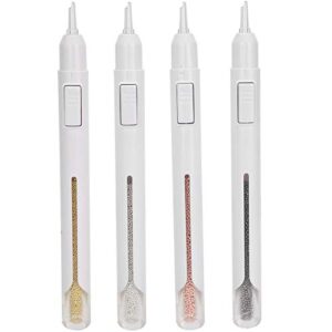 4pcs Manicure Dotting Pen Nail Art Dotting Pen No Corrosion for Manicure Tools for DIY Manicure for Home Use for Artwork(1.0mm)