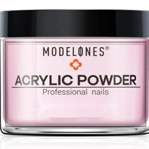 Modelones White Nail Acrylic Powder Professional Nail Art Powder 15g