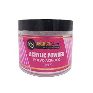 Legacy Nails Pink Acrylic Powder 4 oz