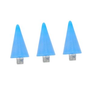 PLAFOPE Replacement Drill Bits for Nail Art Pen 3pcs Acrylic Dotting Pen Tips Rhinestones Picker Head Manicure Tools