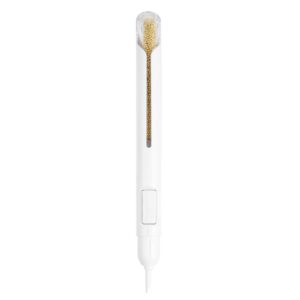 Nail Design Tools, Nail Tools For Nail Art Nail Dotting Tool DIY Manicure Decorations Nail Art Bullion Pen Metal Beads Dotting Painting Drawing Pen For Women Beauty Salon (Gold)