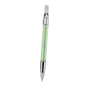 PLAFOPE 5pcs Silicone Nail Art Pens Gel Carving Pen Rhinestone Handle for Professional Diy Manicure