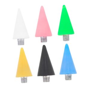 Hemoton Diy Nail Art Tools 3pcs Acrylic Dotting Pen Tip Manicure Pen Point Drill Bit Rhinestones Picker Head Nail Art Tools